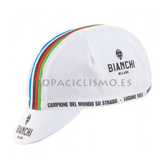 2018 Bianchi Gorro Ciclismo Blanco